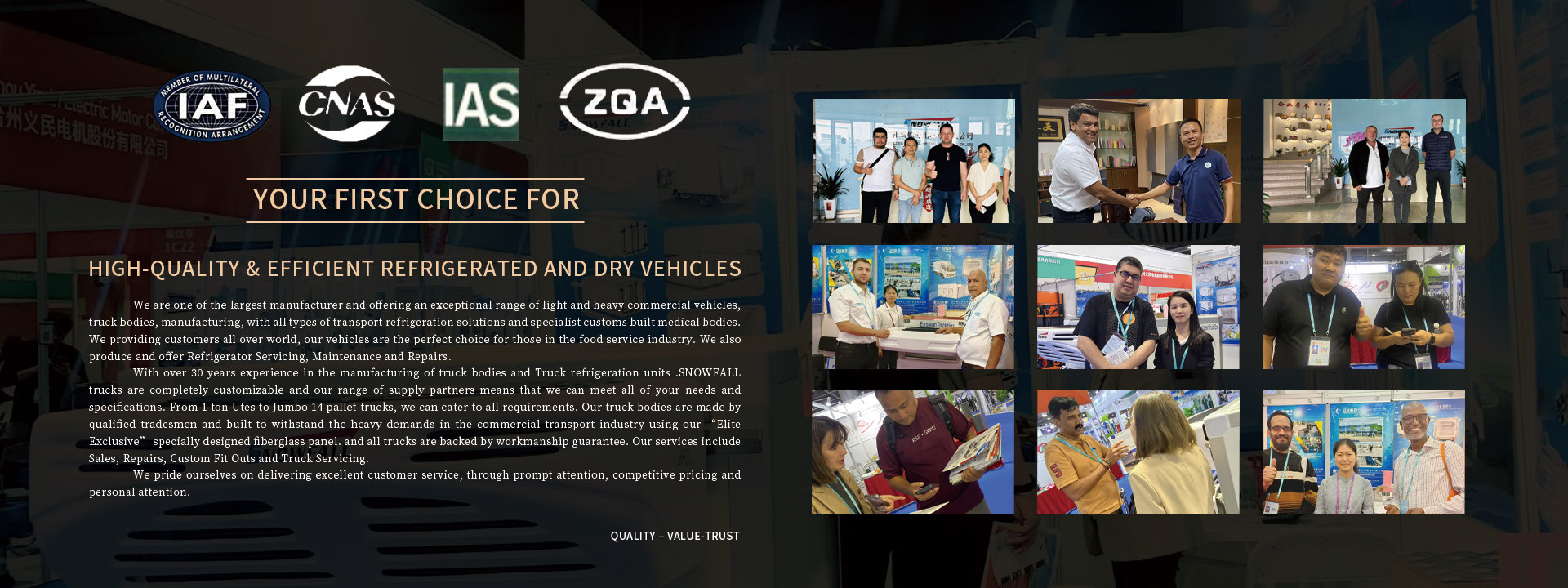quality Refrigerated Truck Box factory