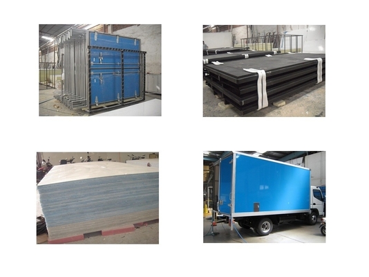 High Strength Dry Freight Truck Body Dry Cargo box With 150hp Horsepower