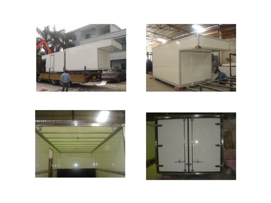 Better Sealing CBU Dry Freight Truck Body Easy And Unique Installation
