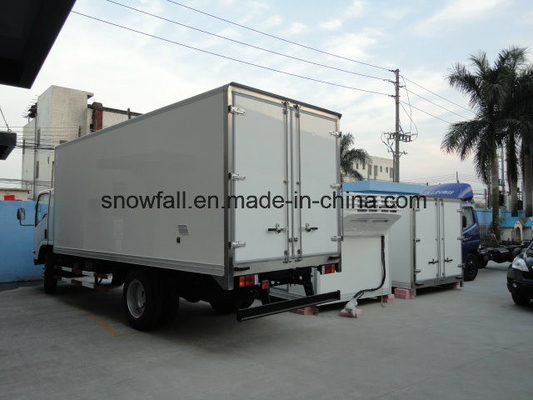 Unique Easy Installation 10ft Fiberglass Refrigerated Truck Body Box Durable Design