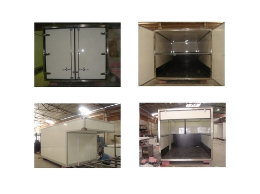 Customizable CKD Radial Tire FRP Truck Body Dry Cargo Truck Box 1-10t Load Capacity