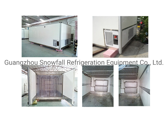 Refrigerated Truck Bodies ISO9000 Certified For Frozen Food Ice Cream Transportation