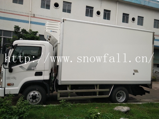 Customized Frp Meat Rail Truck Box With Manual Transmission High Intensity