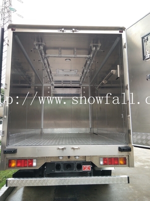 Customized Frp Meat Rail Truck Box With Manual Transmission High Intensity