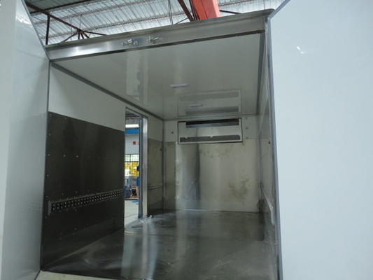 Custom Size FRP Refrigerated Truck Box Diesel Fuel Refrigerated Van Body