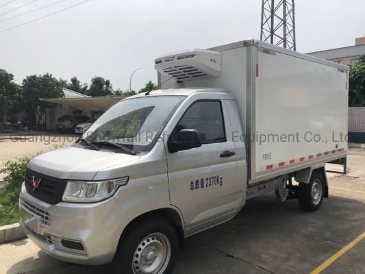 Customized White Truck Mounted Refrigeration Units Rooftop Van Chiller Unit