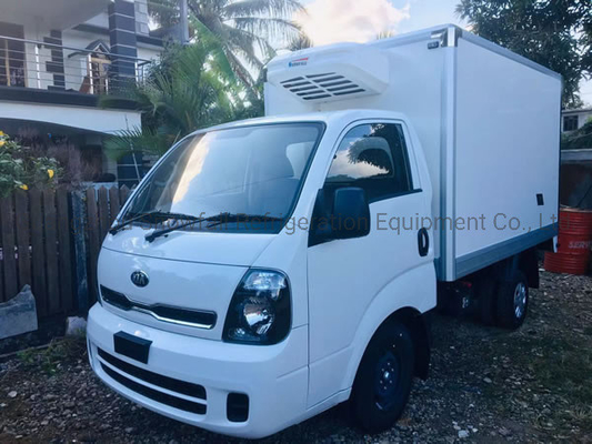 Customized White Truck Mounted Refrigeration Units Rooftop Van Chiller Unit