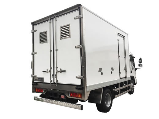 Commercial FRP Meat Truck Box Refrigerated Truck Body heat insulation