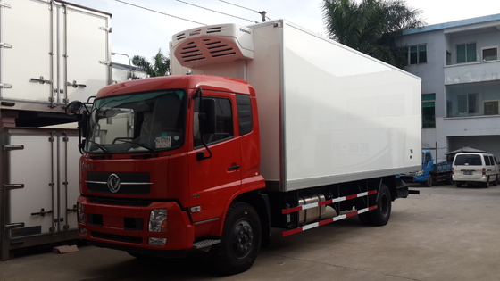 Commercial FRP Meat Truck Box Refrigerated Truck Body heat insulation