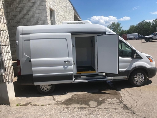 Thermal Insulated Van Box Reefer Van Body Heat Insulation with Double Rear Doors