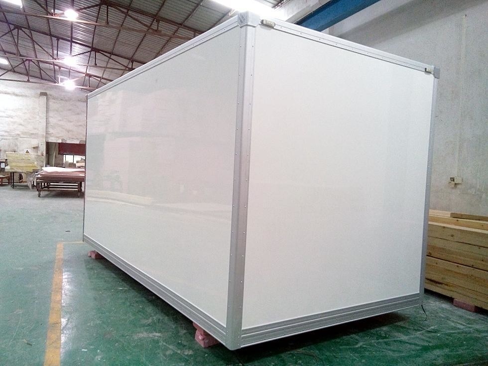 Direct Drive Cooling System Refrigerated Truck Body For Temperature Range -18°C To 10°C
